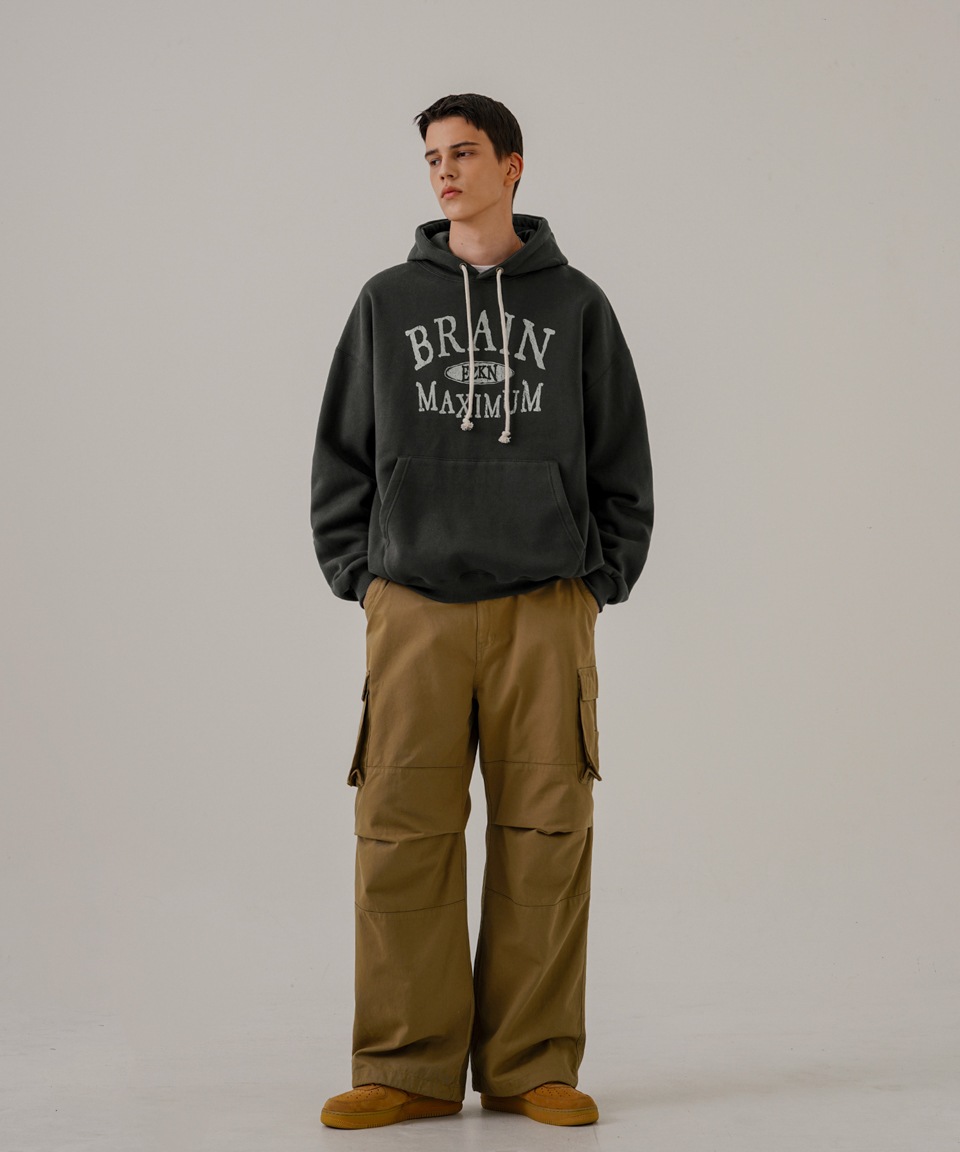[ EZKATON ]★BRAIN LINE HOODIE EZKATON] Brain Line Brushed Hoodie パーカー