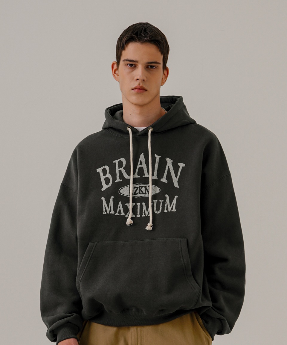 [ EZKATON ]★BRAIN LINE HOODIE EZKATON] Brain Line Brushed Hoodie パーカー
