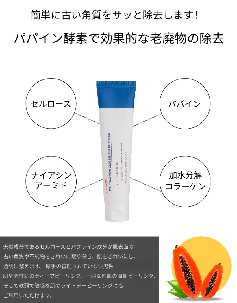 【店主：美容皮膚科医】 ヒーリングパック(80ml) + ピーリングパック(80ml)　オススメ！