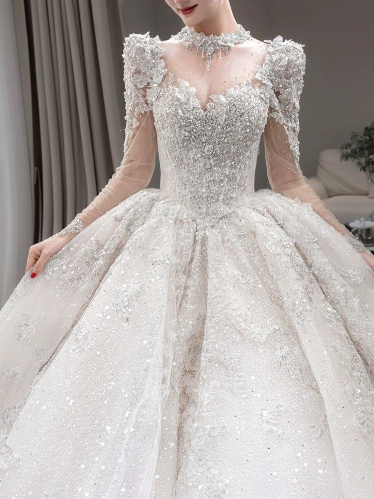 長袖ウェディングドレス 2025 ブライダルメイン ウェディングドレス 小さい 大きいサイズ 妊婦 重工業 スリム 長袖ウェディングドレス 2025 ブライダルメイン ウェディングドレス 小さい 大きいサイズ 妊婦 重工業 スリム