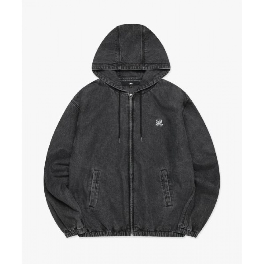 LMC (LMC) ゴシックデニムパーカージャケットブラック