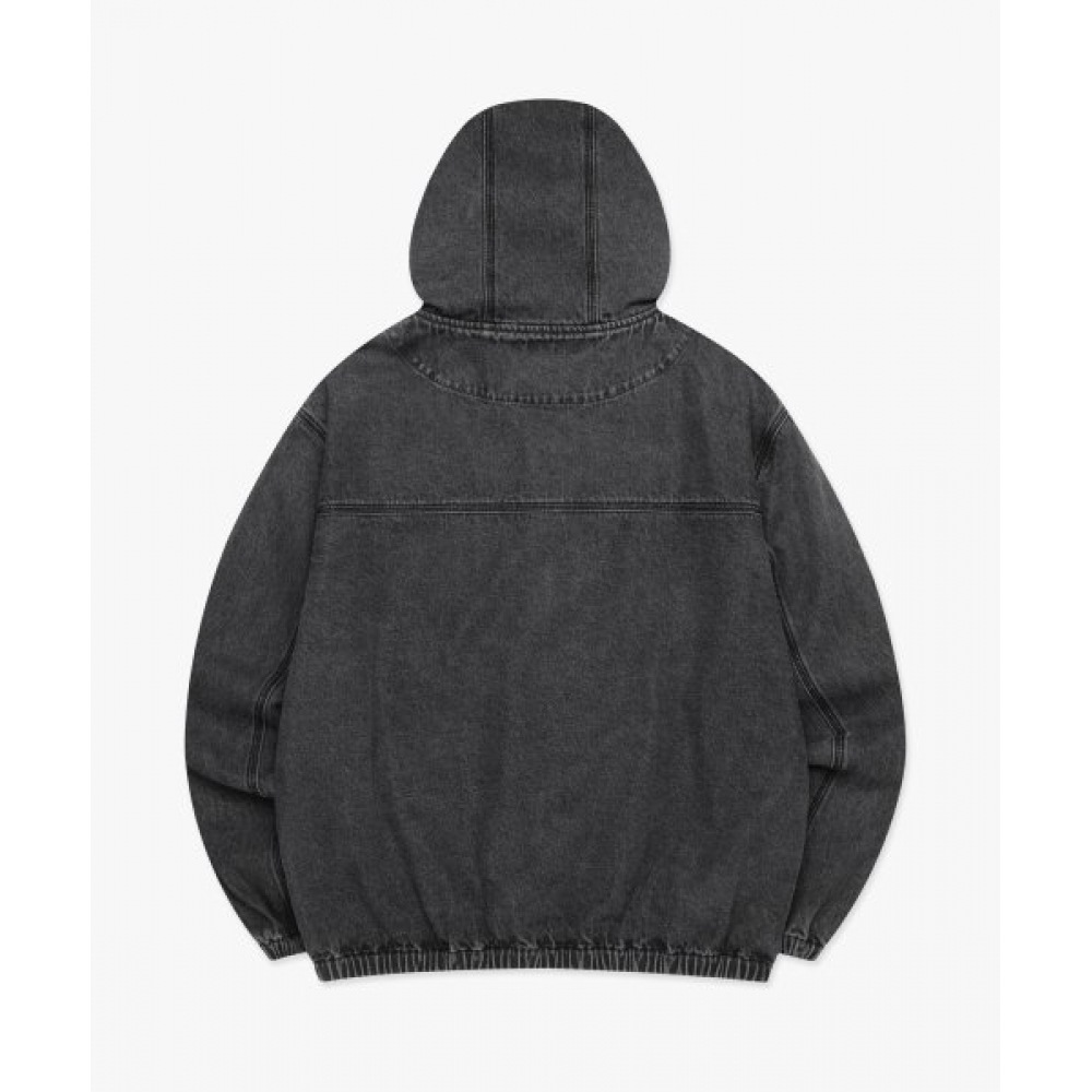 LMC (LMC) ゴシックデニムパーカージャケットブラック