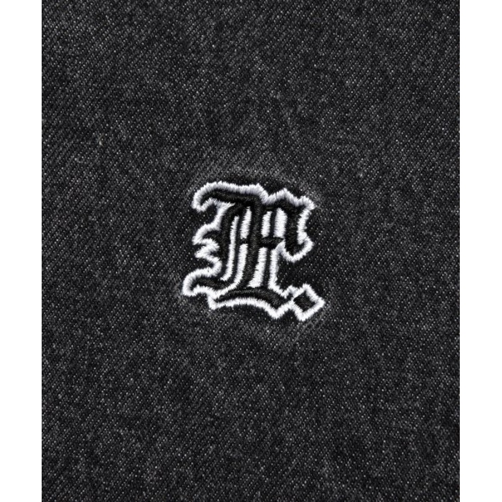 LMC (LMC) ゴシックデニムパーカージャケットブラック