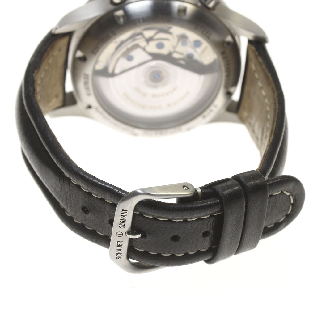 ヨルグシャウアー JORG SCHAUER エディション8 クロノグラフ 自動巻き メンズ _826045【中古】