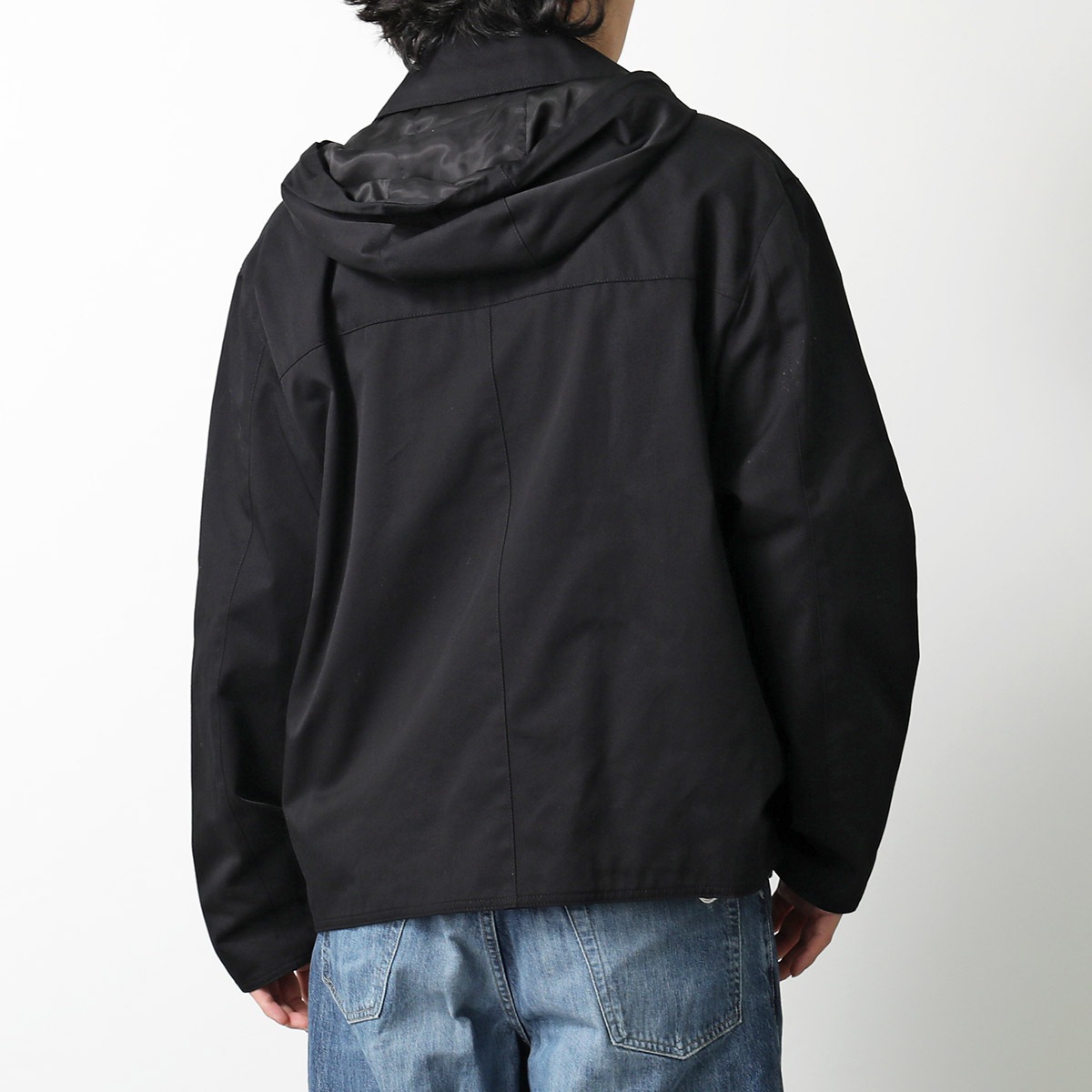 LOEWE ロエベ フーデッド ジャケット H526Y02W94 メンズ ブルゾン コットン パーカー アナグラム 胸ポケット ジップアップ 1100/BLAC LOEWE ロエベ フーデッド ジャケット H526Y02W94 メンズ ブルゾン コットン パーカー アナグラム 胸ポケット ジップアップ 1100/BLAC