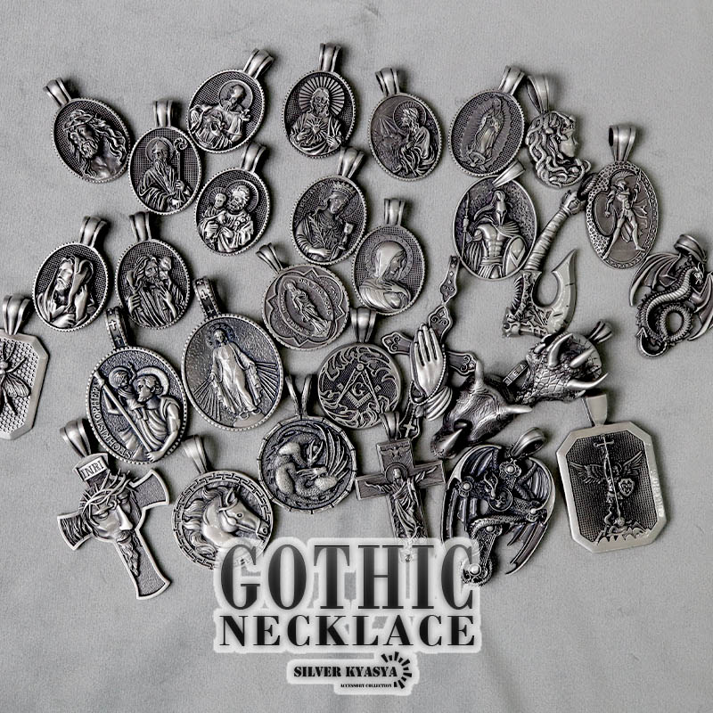 ゴシックトップネックレス ペトロ [n452-08]