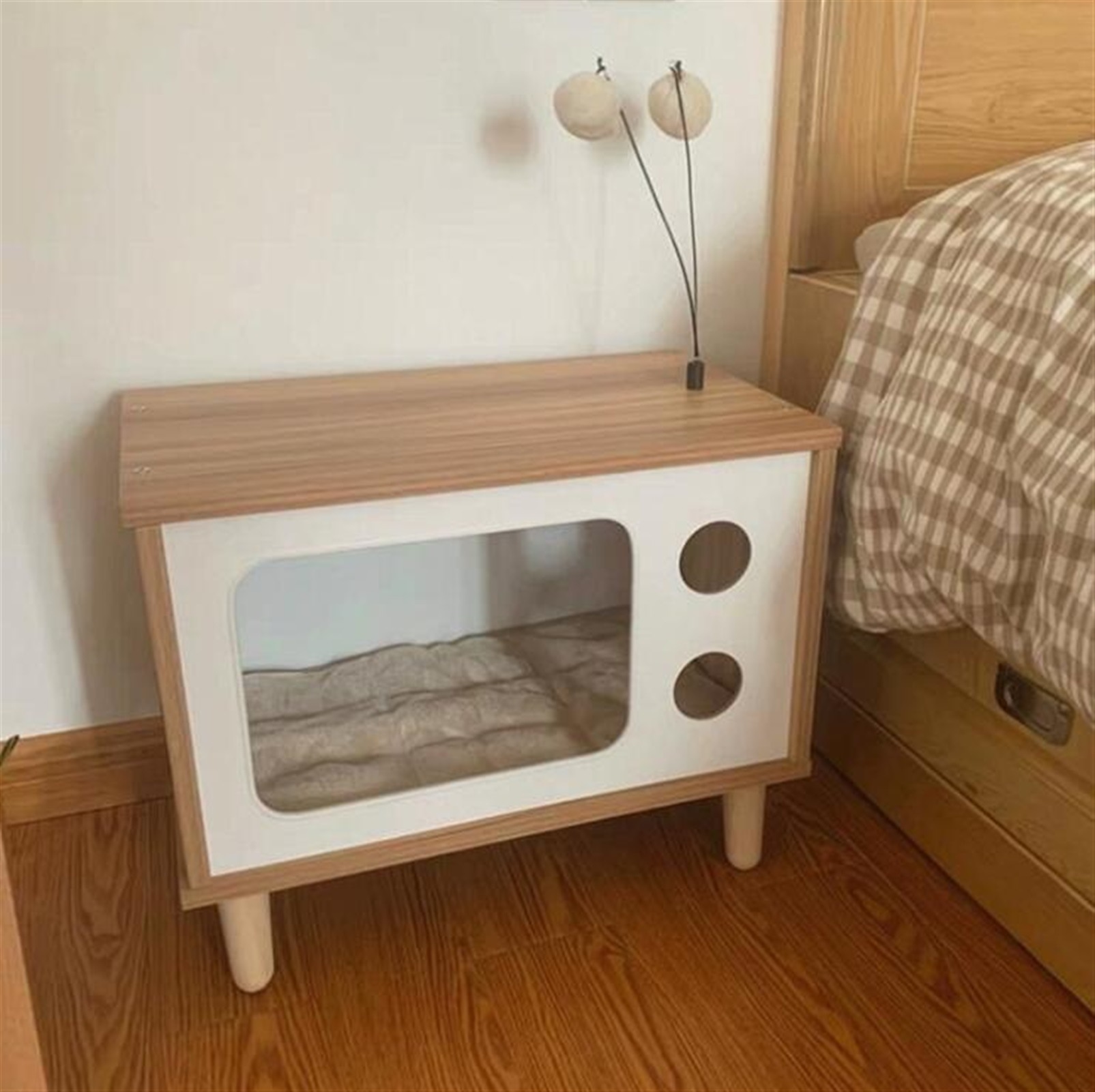 猫部屋 ナイトテーブル ... : ペット 豪華 猫ベッド 得価大得価