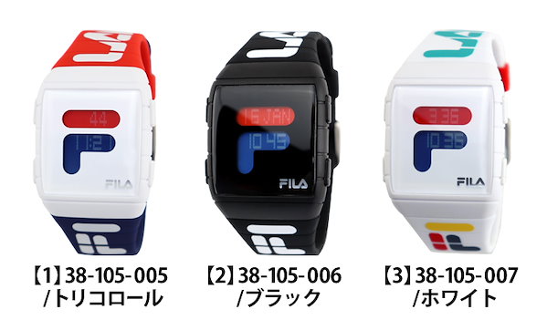 送料無料】FILA 腕時計 38-105-005 ユニセックス づらし 新品