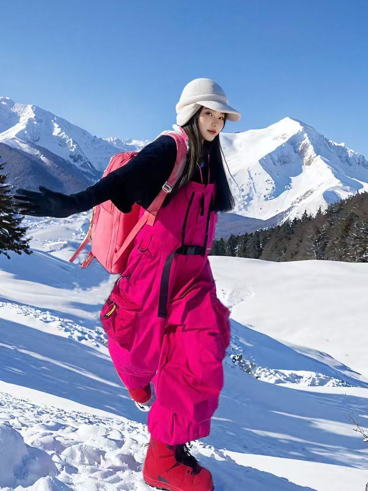 スノーボードウェア 2024 2025 つなぎ 単品 パンツ レディース オーバーホール パンツ スウェット スノボー スキーウェア スノボウェア 韓国風 スノーボードウェア 2024 2025 つなぎ 単品 パンツ レディース オーバーホール パンツ スウェット スノボー スキーウェア スノボウェア 韓国風