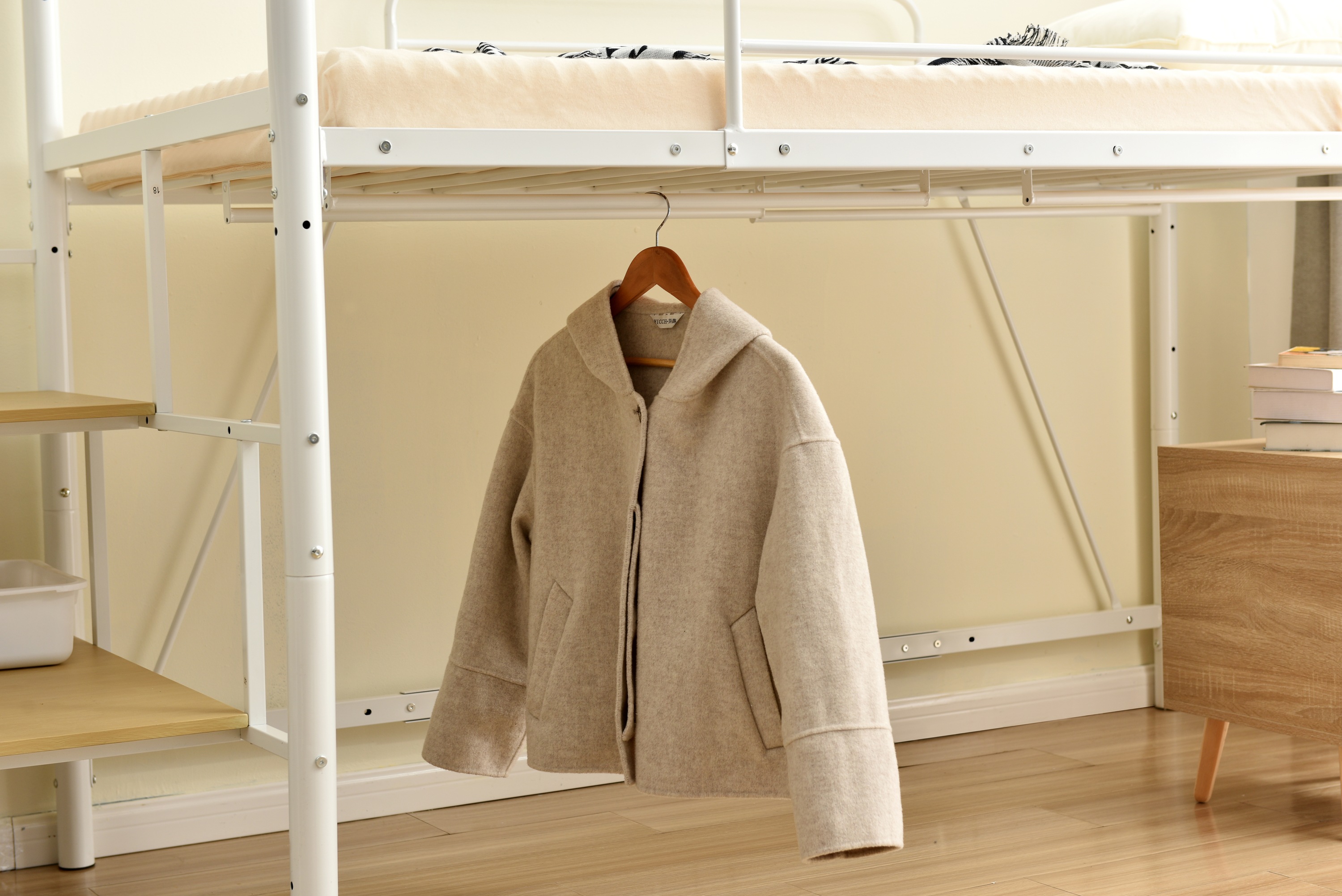 【パイプ床板・Sシングル】ロフトベッド パイプベッド シングル 耐荷重150kg 高さ130cm システムベッド ロータイプ 棚 収納 北欧風 大人 一人暮らし ハンガーポール4本付属 送料無料 ス 【パイプ床板・Sシングル】ロフトベッド パイプベッド シングル 耐荷重150kg 高さ130cm システムベッド ロータイプ 棚 収納 北欧風 大人 一人暮らし ハンガーポール4本付属 送料無料 ス