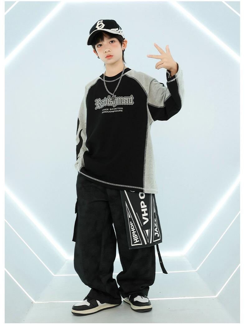 【2枚購入で1oo円OFF】トップス カーゴパンツ キッズ ダンス衣装 セットアップ 上下セット おしゃれ 女子 男子 子供 かっこいい カジュアル ダンスウエア ヒップホップ ジャズダンス 演出会 【2枚購入で1oo円OFF】トップス カーゴパンツ キッズ ダンス衣装 セットアップ 上下セット おしゃれ 女子 男子 子供 かっこいい カジュアル ダンスウエア ヒップホップ ジャズダンス 演出会