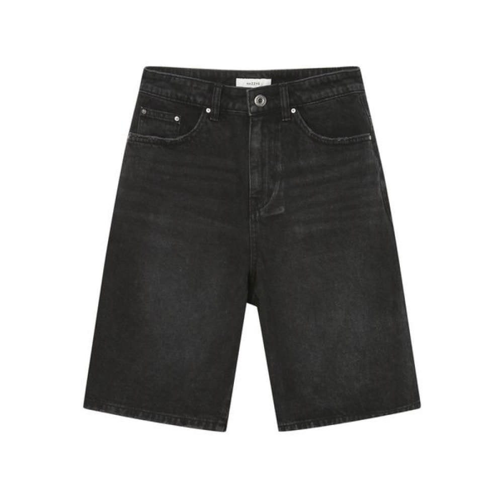 [25SS] エッセンシャルデニムバミューダブラックHSPA5B481BK