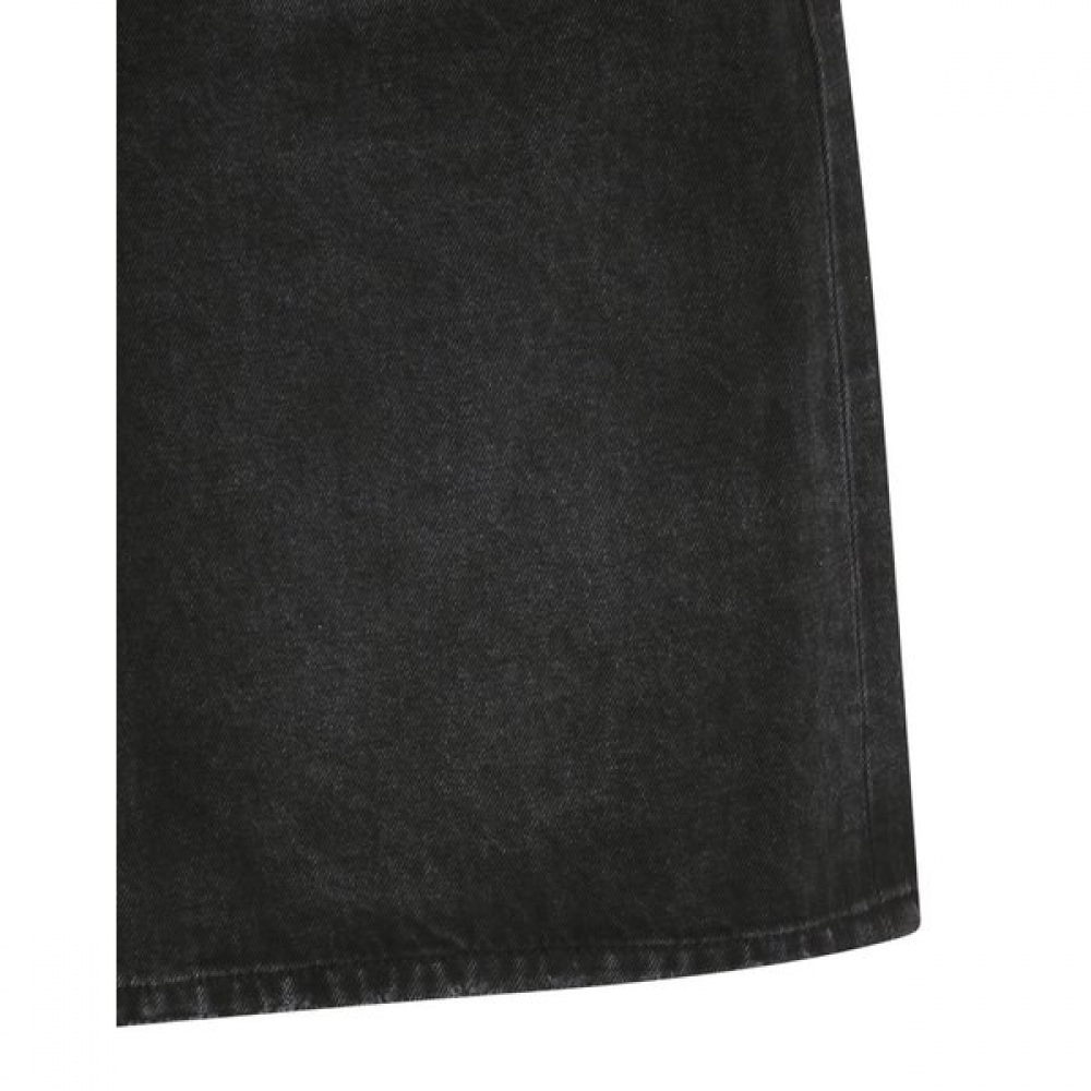 [25SS] エッセンシャルデニムバミューダブラックHSPA5B481BK