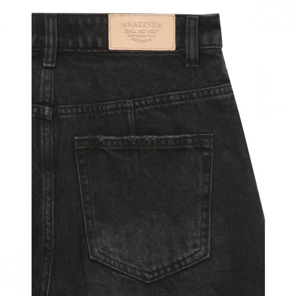 [25SS] エッセンシャルデニムバミューダブラックHSPA5B481BK