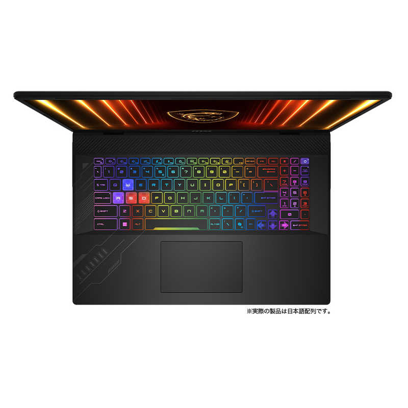 MSI　ゲーミングノートパソコン [ 17型 / Win11 Pro / Core Ultra 9 / 32GB / 1TB ]　Crosshair-17-HX-AI-D2XWGKG-6759JP