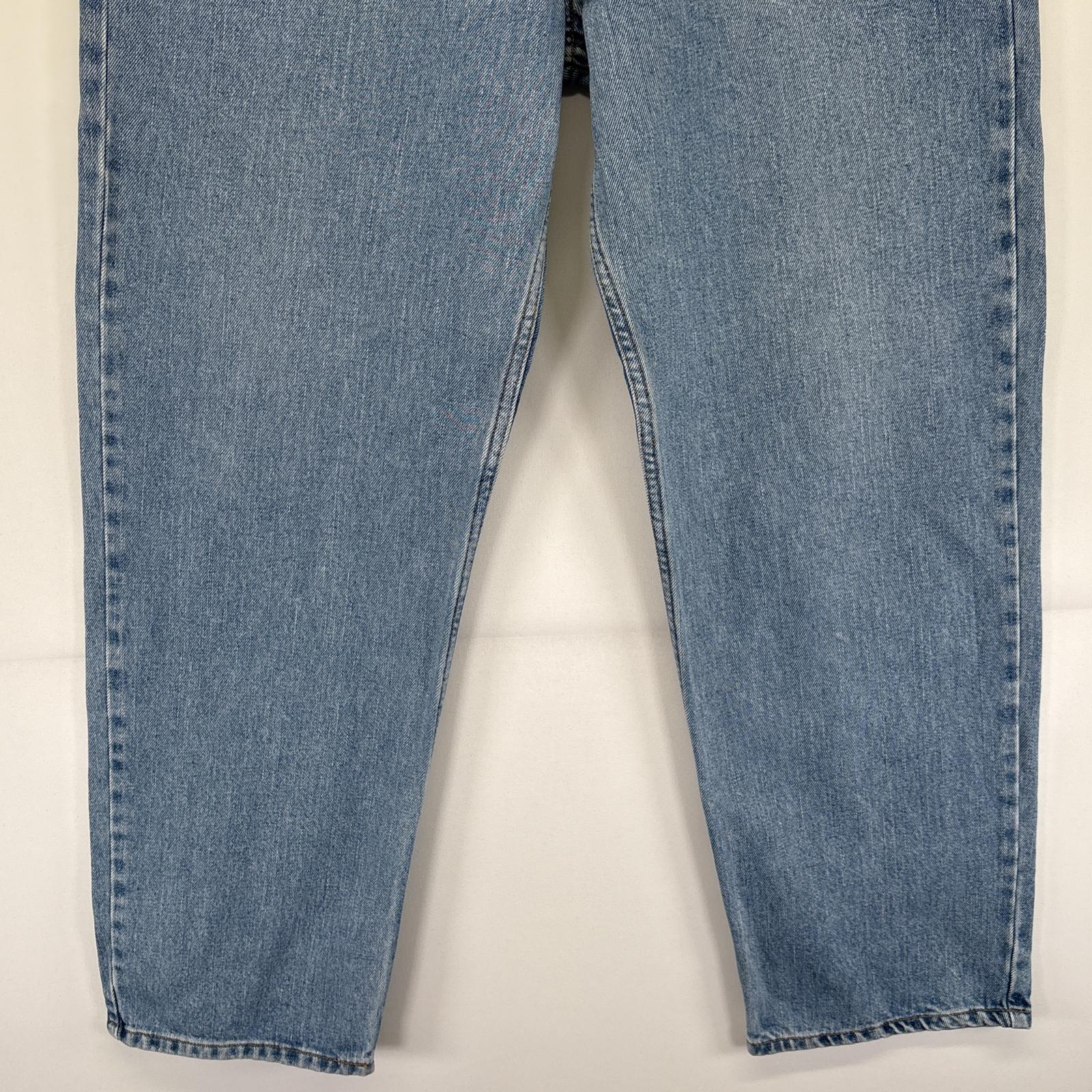 古着 デニムパンツ 550 テーパード ジーンズ ジーパン 5ポケット 長ズボン ジップ w36 L30 ブルー メンズ 古着 デニムパンツ 550 テーパード ジーンズ ジーパン 5ポケット 長ズボン ジップ w36 L30 ブルー メンズ