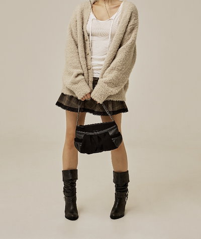 【threetimes】24FW Meave bag ショルダーバッグ | 韓国 Qoo10] threetimes 24FW Meave bag ショルダー : バッグ・雑貨