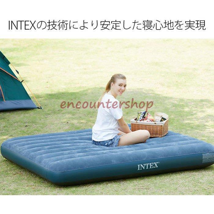 【即納】INDEX エアーベッド セミダブル キャンプ エアベッド スペース活用 キャンプ用品 電動 耐久性 収納便利 使用簡単 野外 自宅 コンパクト ファイバーテック構造