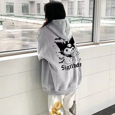 Qoo10] パーカー 病みかわいい クロミちゃん 長 : レディース服