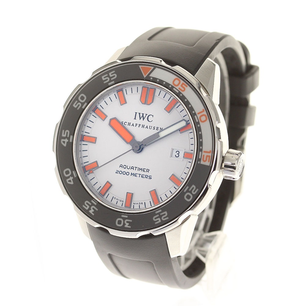 IWC SCHAFFHAUSEN IW356807 アクアタイマー デイト 自動巻き メンズ 良品 _821018【中古】 IWC SCHAFFHAUSEN IW356807 アクアタイマー デイト 自動巻き メンズ 良品 _821018【中古】