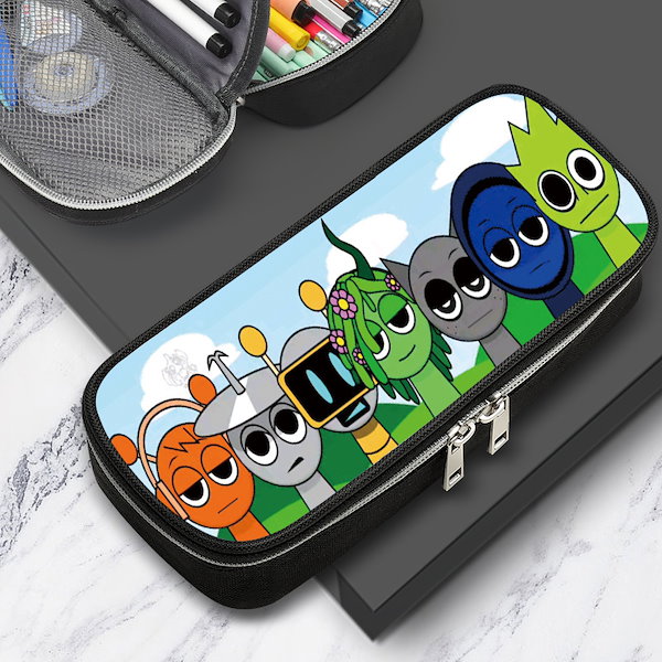 Qoo10] スプランキー Sprunki ペンケース