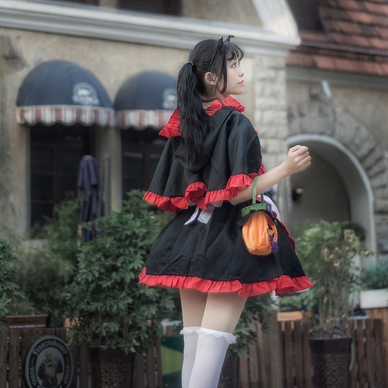 ハロウィーンcos衣装アンジェラcosハロウィーン同人コスプレ衣装メイド服 ハロウィーンcos衣装アンジェラcosハロウィーン同人コスプレ衣装メイド服