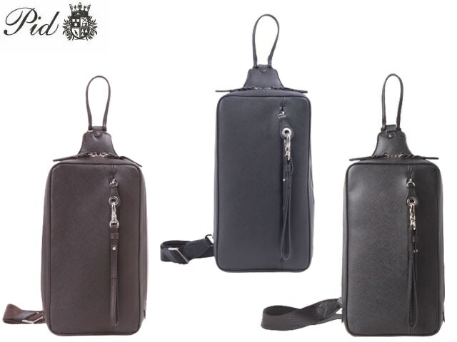 PID ピーアイディー レザーワンショルダーバッグ ボディバッグ PAP205 rowa12