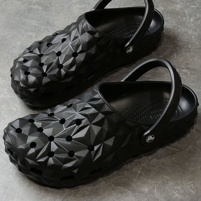 メンズ クラシック ジオメトリック クロッグ [209563-001] Classic Geometric Clog EVAサンダル Black