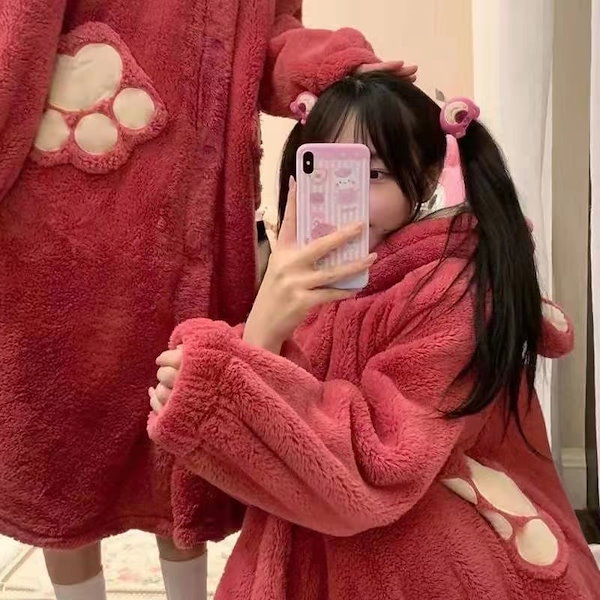 Qoo10] 【当日出荷】秋冬の新作発売！着ぐるみパジ