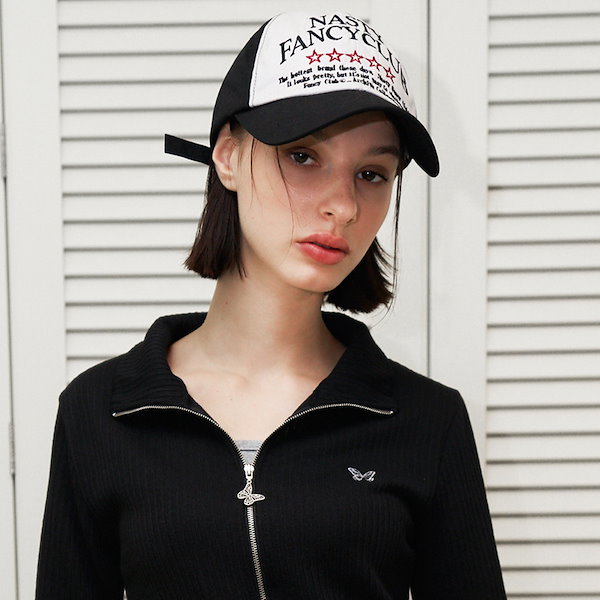 ☆NMIXX ソリュン 着用！！【WOOALONG】Signature stitch hood