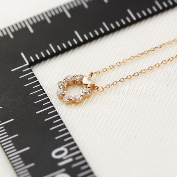 TirrLirr ティルリル レディース シルバー キュービック ジルコニア ネックレス TNS-110 アクセサリー ペンダント ピンクゴールド カラー 芸能人 着用 雑誌 掲載 ブランド ジュエリ TirrLirr ティルリル レディース シルバー キュービック ジルコニア ネックレス TNS-110 アクセサリー ペンダント ピンクゴールド カラー 芸能人 着用 雑誌 掲載 ブランド ジュエリ