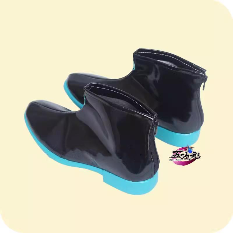 【新品販売 Q10最安値!】 ハロウィン 五次元 ボーカロイド 初音ミク コスチューム 通常V 靴 【新品販売 Q10最安値!】 ハロウィン 五次元 ボーカロイド 初音ミク コスチューム 通常V 靴