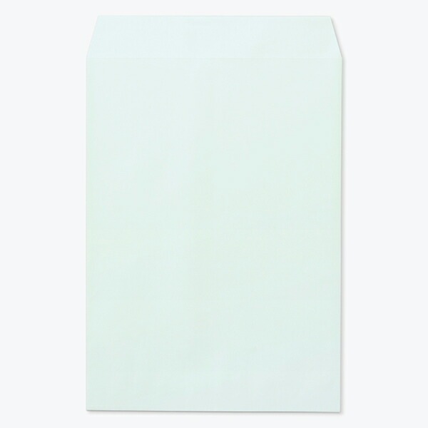 [ケース販売] 山櫻 封筒 角2 中貼 Kミズイロ 紙厚85g 郵便枠ナシ 500枚 / A4用 カラークラフト 無地 郵便番号枠なし 00531002-0500