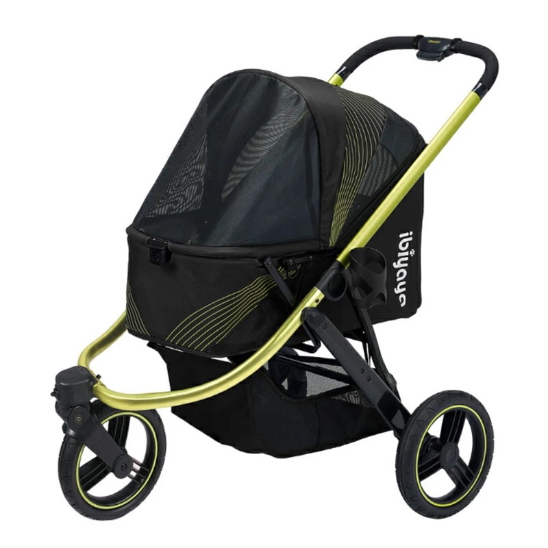 【正規品】イビヤヤ ビースト ペット ジョギング ストローラー ibiyaya ペットカート 多頭 小型犬 中型犬 3輪 折りたたみ 中型犬 小型犬 バギー キャリー ドライブボックス 犬 猫 折りた