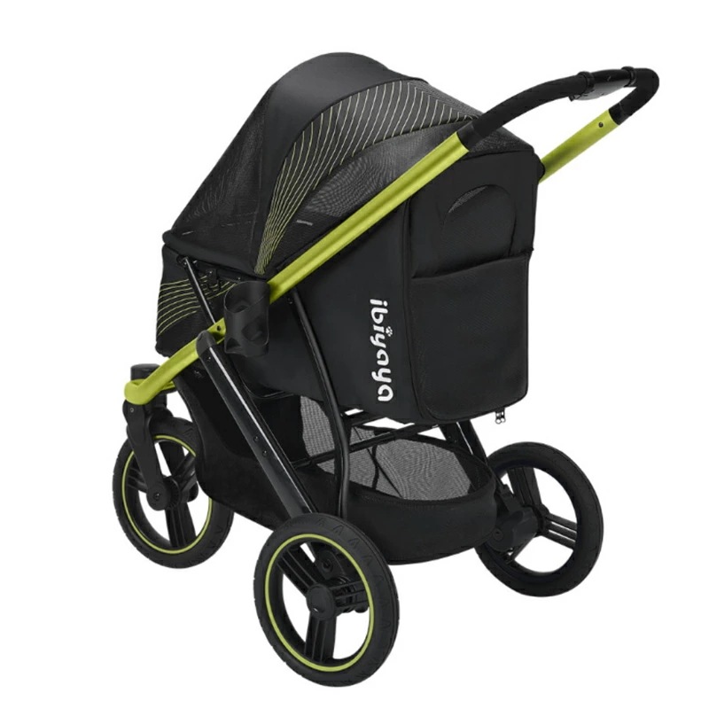 【正規品】イビヤヤ ビースト ペット ジョギング ストローラー ibiyaya ペットカート 多頭 小型犬 中型犬 3輪 折りたたみ 中型犬 小型犬 バギー キャリー ドライブボックス 犬 猫 折りた