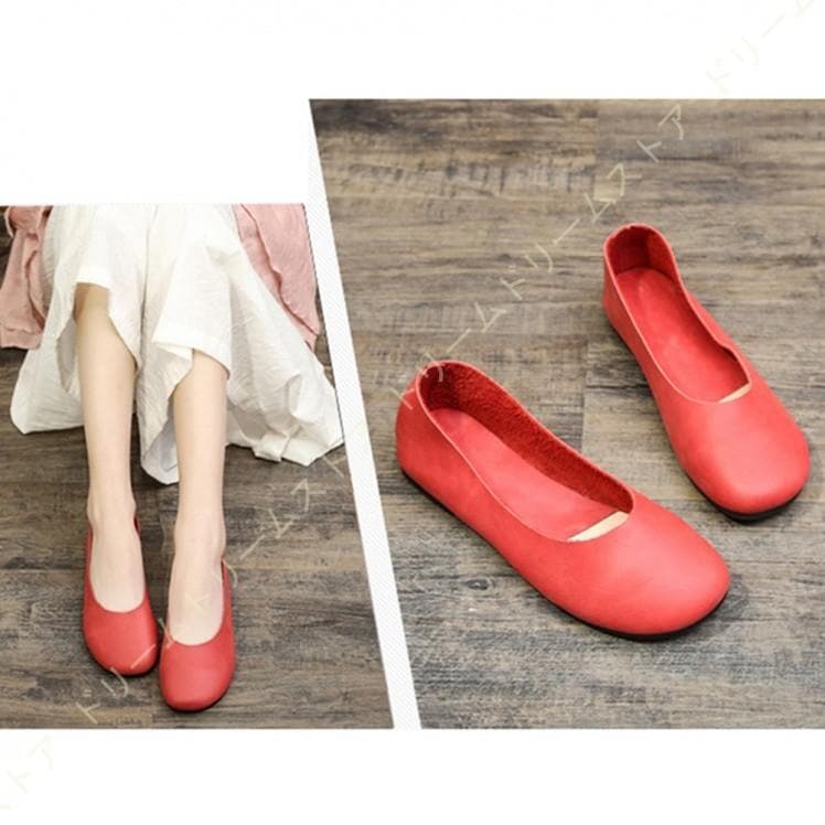 バレエシューズ パンプス 黒 本革 痛くない ローヒール フラット スクエアトゥ フラットシューズ 疲れない 歩きやすい 大きい おしゃれ ス 走れる
