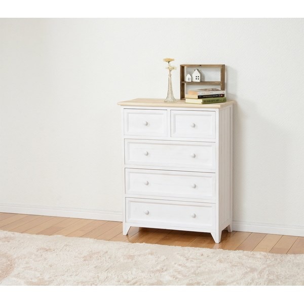 リビングチェスト タンス ワイド 幅60cm 木製 桐材 アンティーク調 バスケット付き 完成品 リビングチェスト タンス ワイド 幅60cm 木製 桐材 アンティーク調 バスケット付き 完成品