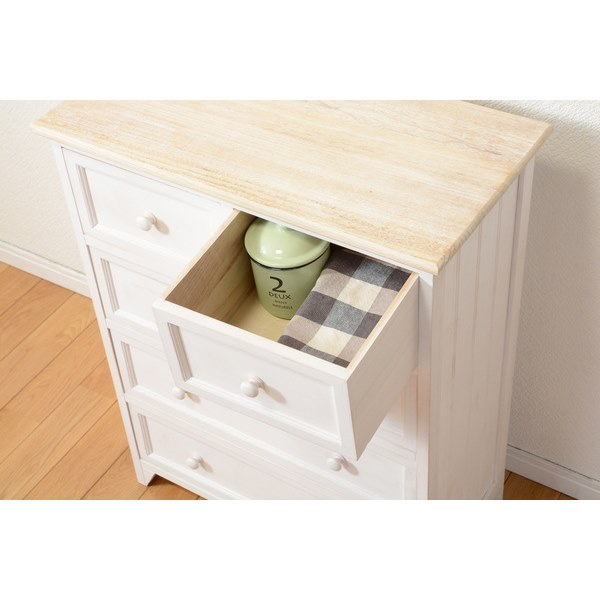 リビングチェスト タンス ワイド 幅60cm 木製 桐材 アンティーク調 バスケット付き 完成品 リビングチェスト タンス ワイド 幅60cm 木製 桐材 アンティーク調 バスケット付き 完成品