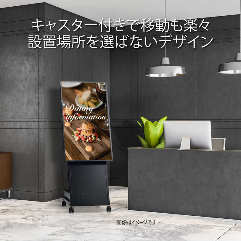 特注ディスプレイスタンド ハヤミ工産 ～45V型対応ディスプレイスタンド XS-84