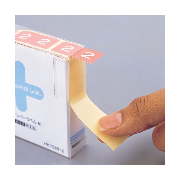 (まとめ) リヒトラブ カラー月ラベルMロールタイプ 「11」 HK781R-11 1箱（300片） (×10セット)