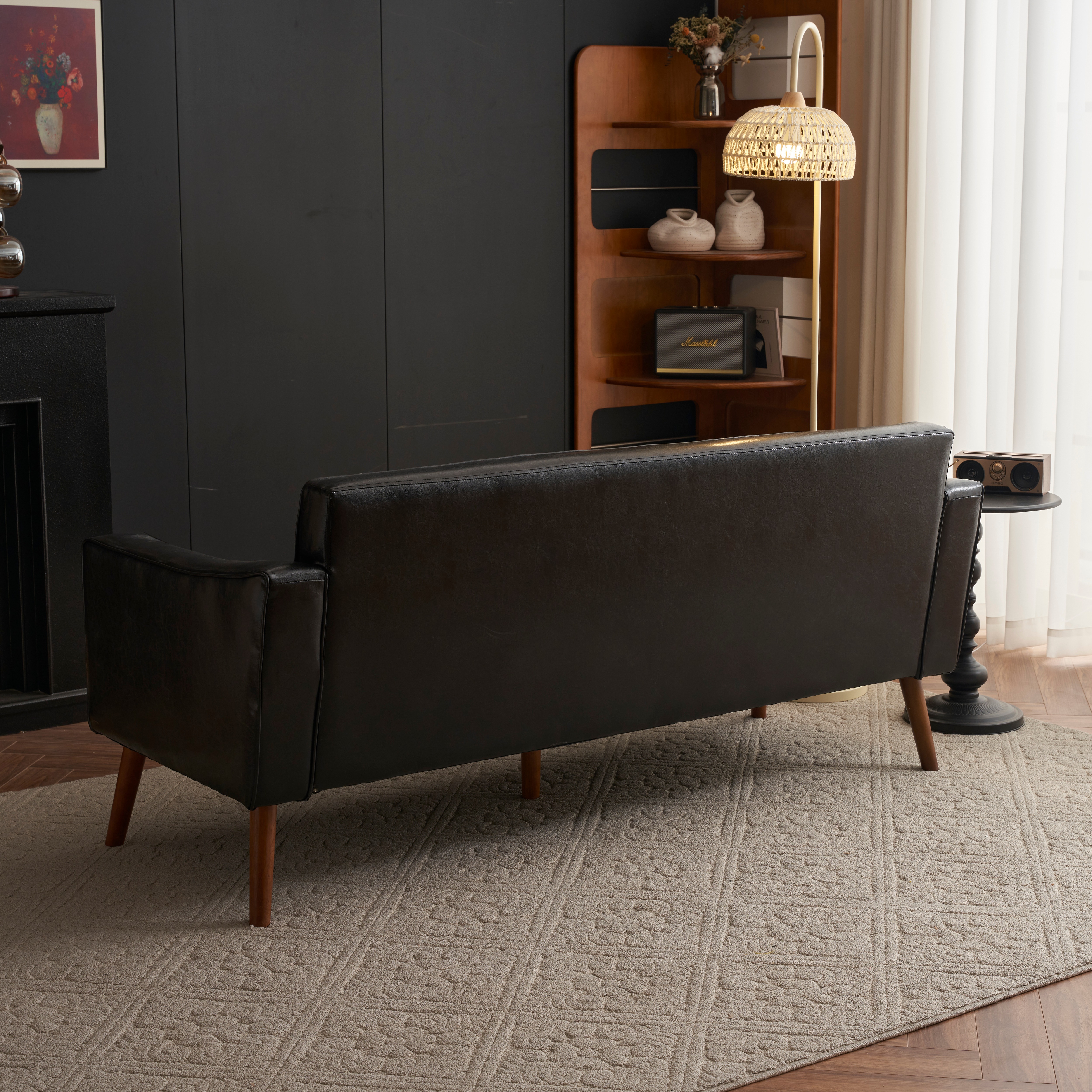 国内出荷 - 3日配達】ソファー 3人掛け カウチソファ リビングソファ