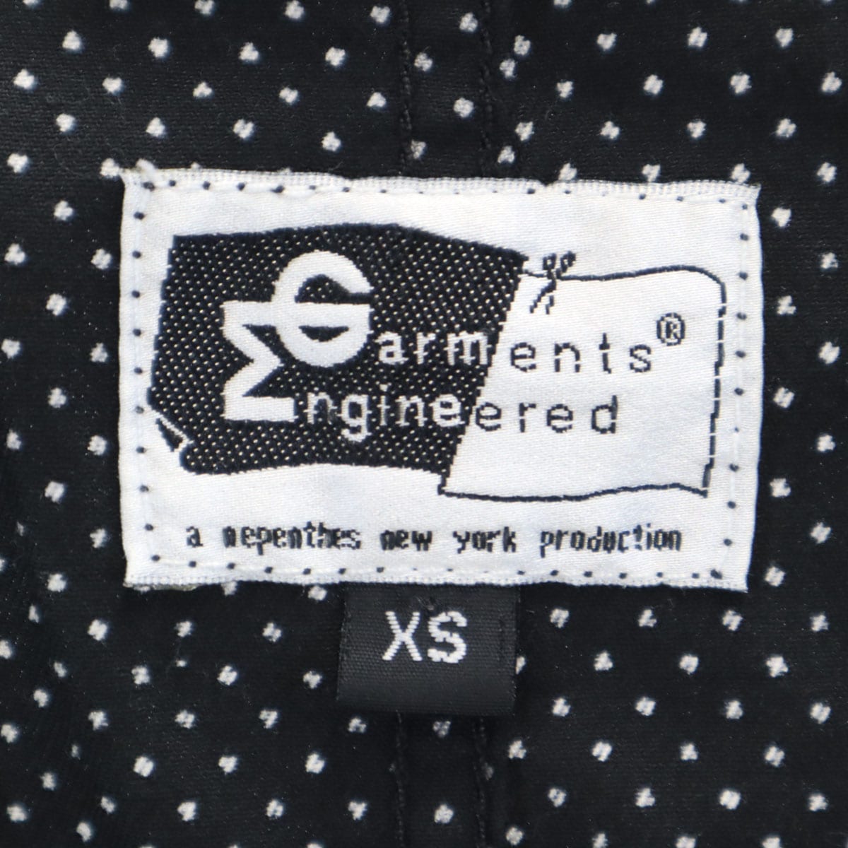 ENGINEERED GARMENTS エンジニアドガーメンツ USA製 ドット柄