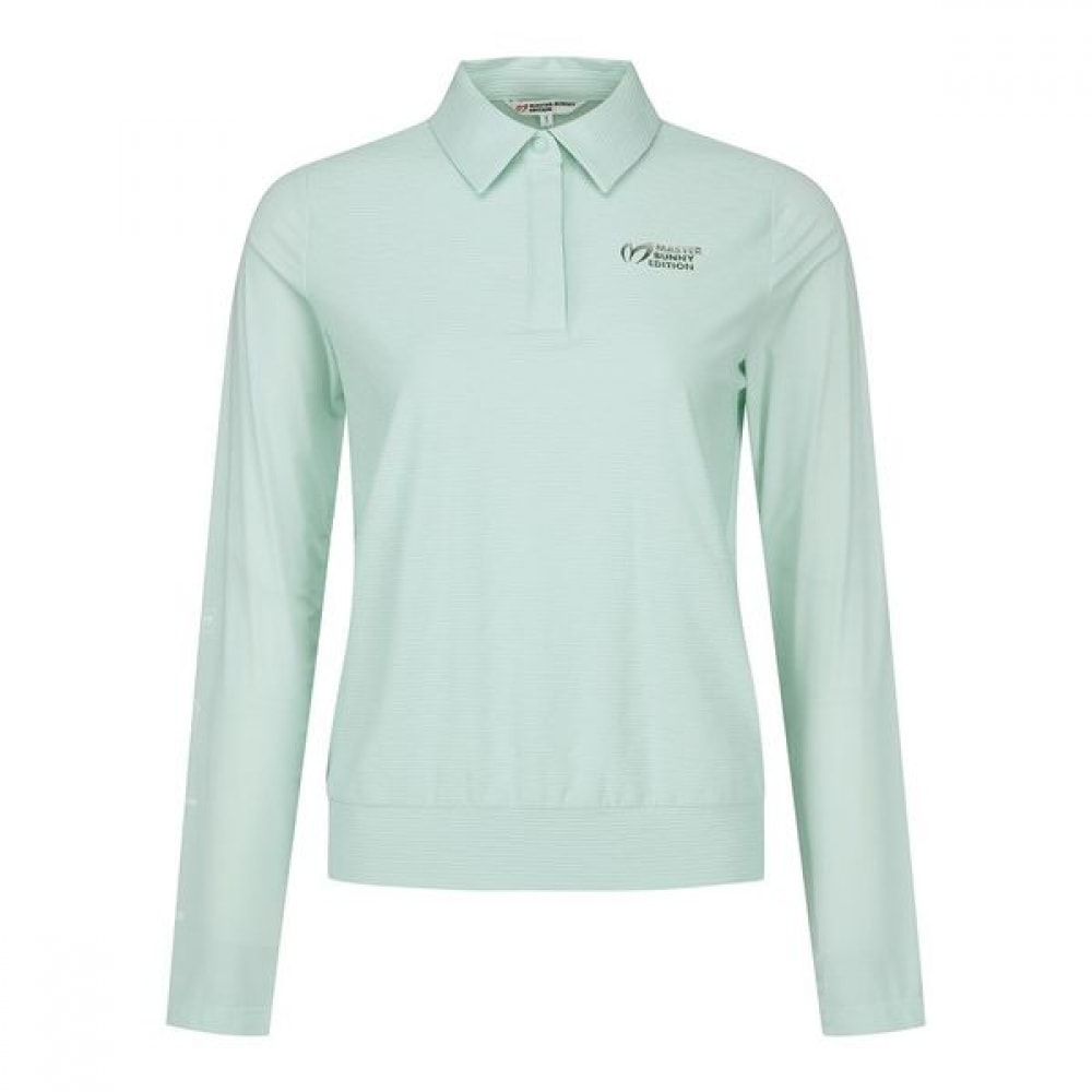 [マスターバニー] レディースクールスリーブリンクルカラーTシャツ