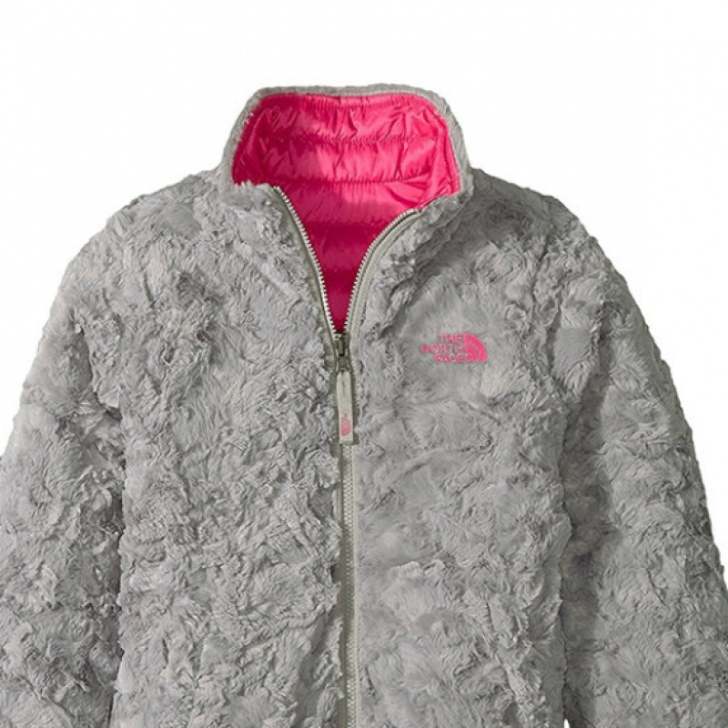 North Face 女の子用両面ジップアップジャケット