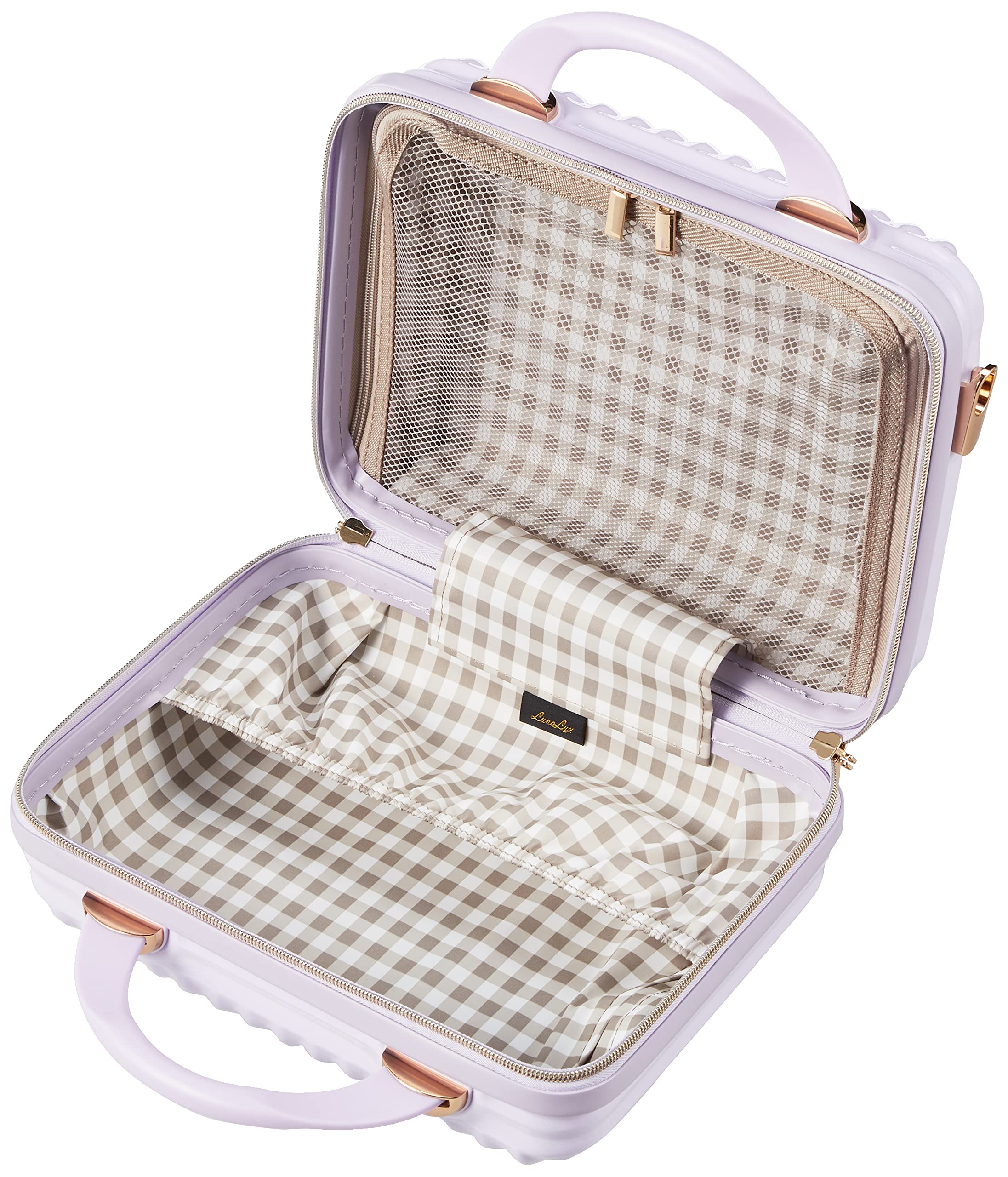 [シフレ] スーツケース ホワイトピンク TSAロック ハードジッパー 小型 Sサイズ 付き LUN2116-48 機内持ち込み可 32L 48 cm 2.8kg 内装抗菌ホワイトピンクピンクSサイズ