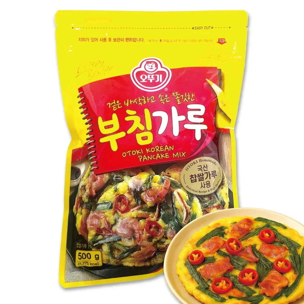 オットギ チヂミ粉 500g 20袋 箱売り / 韓国 食材 オトゥギ チヂミの粉 オトギ キムチチヂミ 海鮮チヂミ 韓国風お好み焼き ジジミ ジョン
