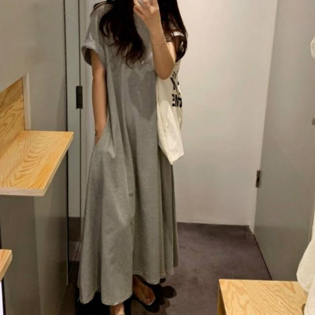 4color ワンピース ロングワンピース ロンT ロング マキシ マキシ丈 Aライン フレア 半袖 ショートスリーブ ラウンドネック フレンチスリーブ シンプル 春夏 春 夏 秋冬 秋 冬 ママコー 4color ワンピース ロングワンピース ロンT ロング マキシ マキシ丈 Aライン フレア 半袖 ショートスリーブ ラウンドネック フレンチスリーブ シンプル 春夏 春 夏 秋冬 秋 冬 ママコー