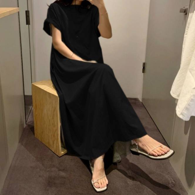 4color ワンピース ロングワンピース ロンT ロング マキシ マキシ丈 Aライン フレア 半袖 ショートスリーブ ラウンドネック フレンチスリーブ シンプル 春夏 春 夏 秋冬 秋 冬 ママコー 4color ワンピース ロングワンピース ロンT ロング マキシ マキシ丈 Aライン フレア 半袖 ショートスリーブ ラウンドネック フレンチスリーブ シンプル 春夏 春 夏 秋冬 秋 冬 ママコー