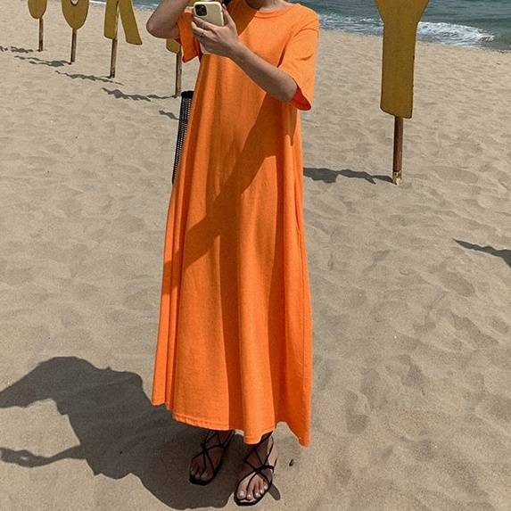 4color ワンピース ロングワンピース ロンT ロング マキシ マキシ丈 Aライン フレア 半袖 ショートスリーブ ラウンドネック フレンチスリーブ シンプル 春夏 春 夏 秋冬 秋 冬 ママコー 4color ワンピース ロングワンピース ロンT ロング マキシ マキシ丈 Aライン フレア 半袖 ショートスリーブ ラウンドネック フレンチスリーブ シンプル 春夏 春 夏 秋冬 秋 冬 ママコー