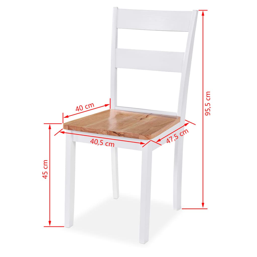 ダイニング3点セット MDF＆ラバーウッド ホワイト mdprevattcaulkingandwaterproofing.com